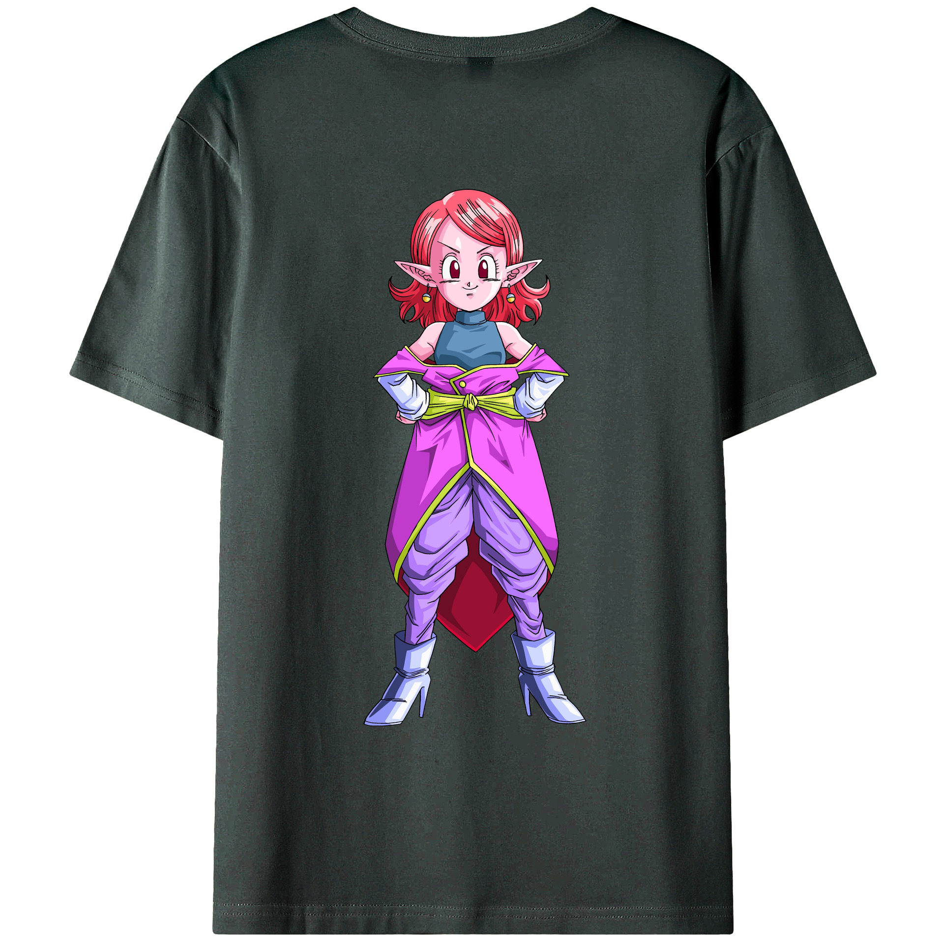 （画像用） ドラゴンボール DRAGON BALL 綿100％ メンズ半袖Tシャツ（バックプリント） 通気性